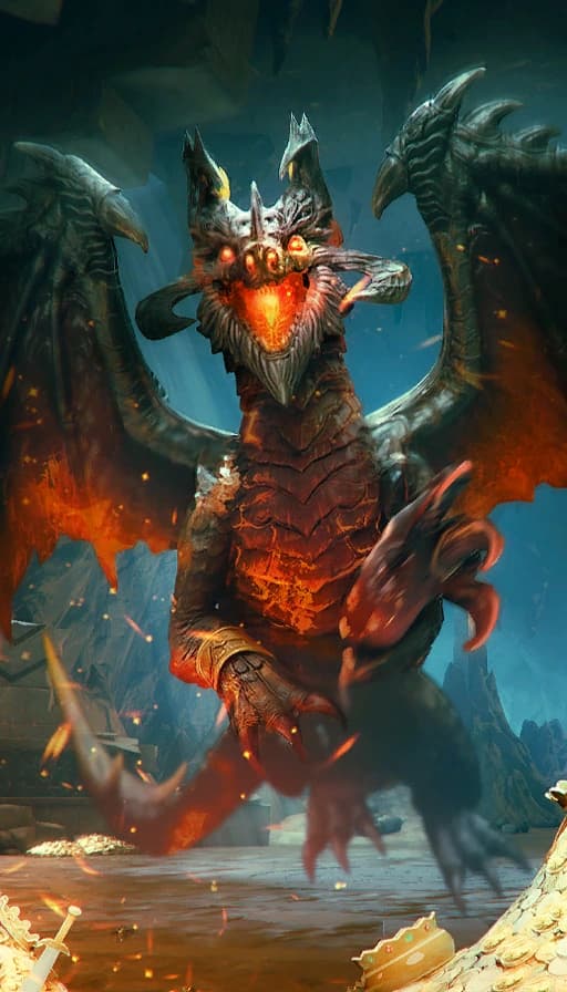 Fafnir's Lair boss art